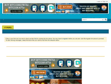 Tablet Screenshot of bitcoin-forum.org